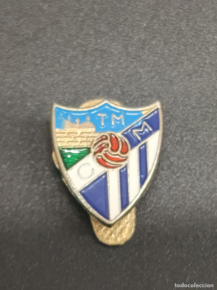 Pins de colecci&oacute;n: PIN DE SOLAPA C.D.MALAGA. VINTAGE.. MYJ.