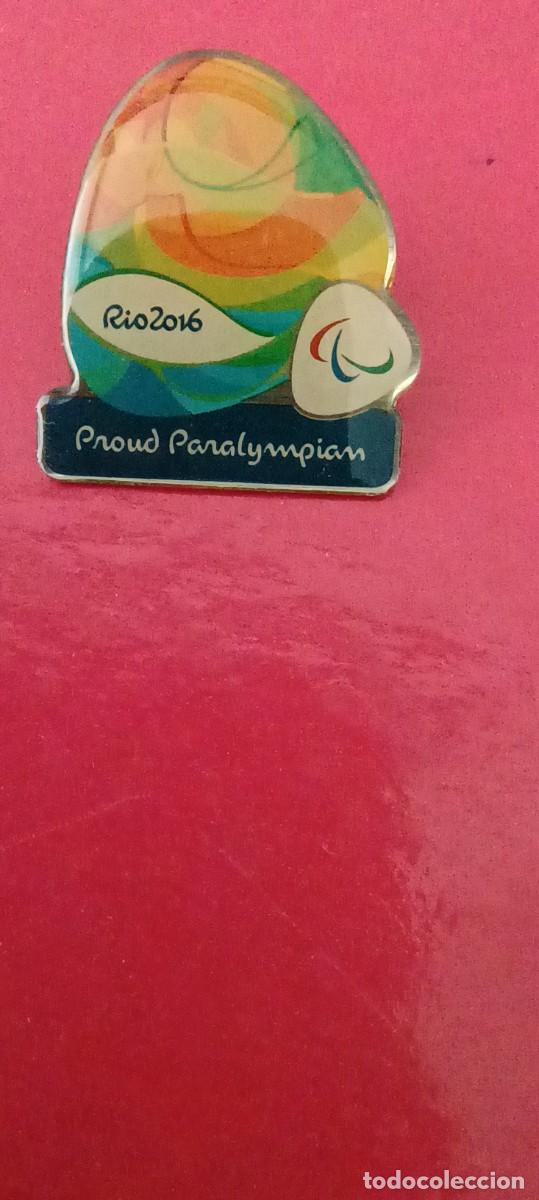 Pins de colecci&oacute;n: Pin Rio 2016 - Juegos Paral&iacute;mpicos - Olimpiadas