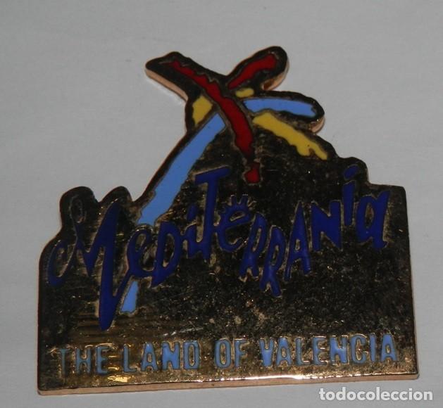 Pins de colecci&oacute;n: PIN'S DE LA MEDITERRANIA - THE LAND OF VALENCIA