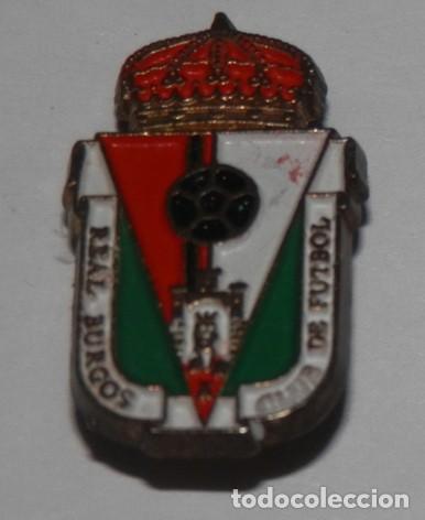 Pins de colecci&oacute;n: ANTIGUO PIN'S DE ALFILER DEL REAL CLUB FUTBOL BURGOS