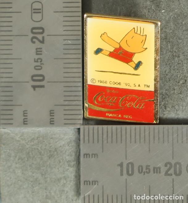Pins de colecci&oacute;n: PIN. Cobi Coca-Cola - Barcelona - Atletismo
