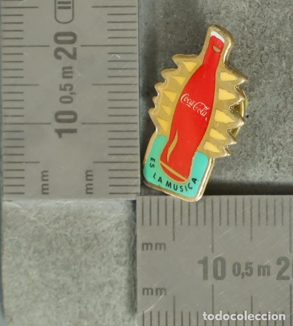 Pins de colecci&oacute;n: PIN. Coca-Cola - Es la m&uacute;sica