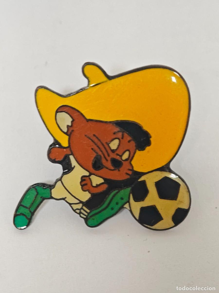 Pins de colecci&oacute;n: PIN FUTBOL SPEEDY GONZALEZ DIBUJOS ANIMADOS