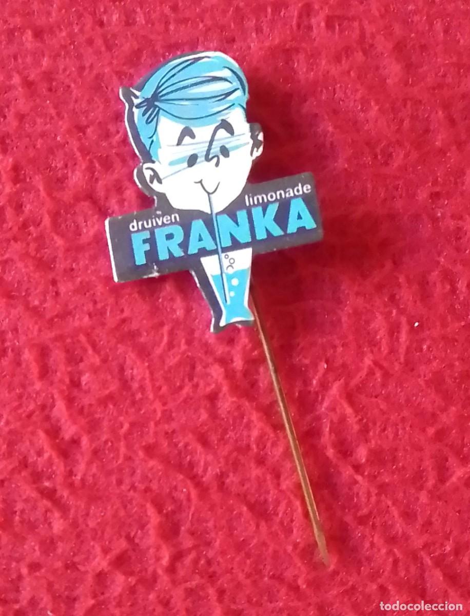 Pins de colecci&oacute;n: ANTIGUO PIN DE AGUJA INSIGNIA ALIMENTACI&Oacute;N HOLANDA ? NETHERLANDS ? FRANKA DRUIVEN LIMONADE LIMONADA.