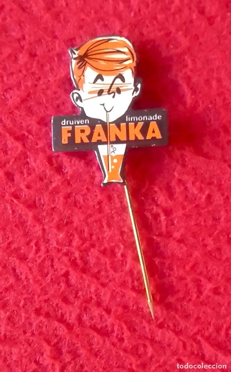 Pins de colecci&oacute;n: ANTIGUO PIN DE AGUJA INSIGNIA ALIMENTACI&Oacute;N HOLANDA ? NETHERLANDS ? FRANKA DRUIVEN LIMONADE LIMONADA.