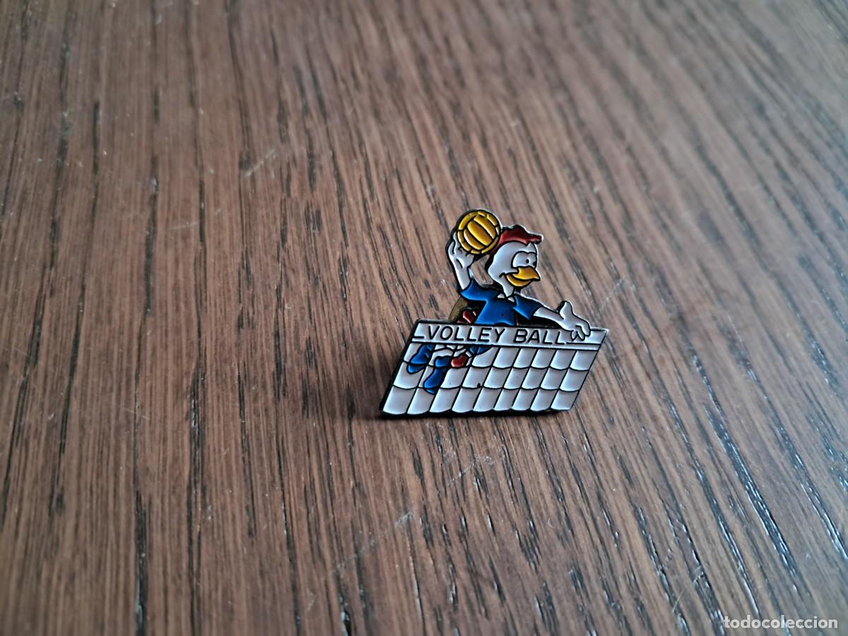 Pins de colecci&oacute;n: pin de metal, deportes, Volley ball.