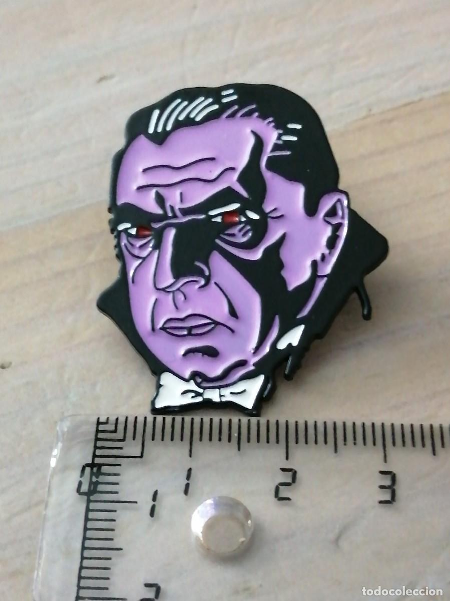 Pins de colecci&oacute;n: PIN MOUNSTRUO CONDE DR&Aacute;CULA VAMPIRO NOSFERATU HOTEL TRANSILVANIA BLADEPEL&Iacute;CULA CINE TERROR