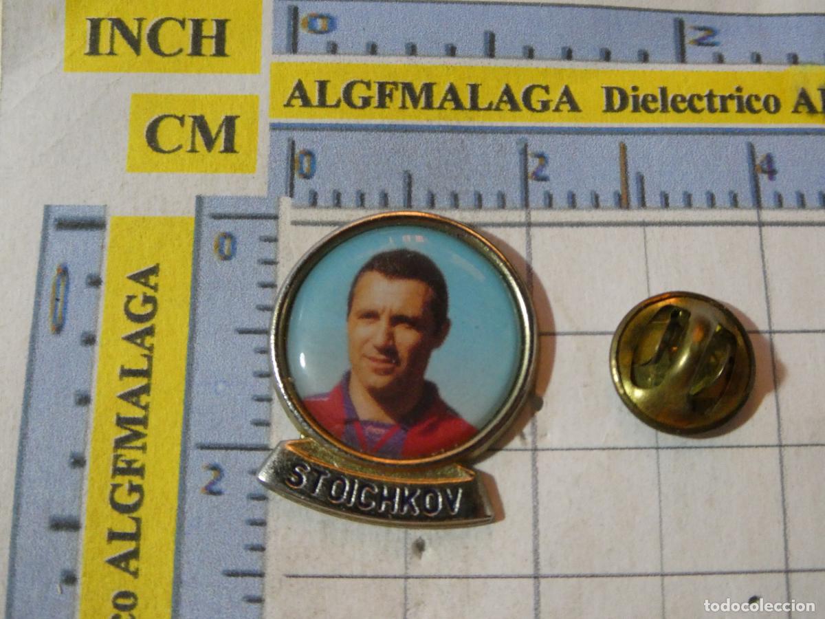 Pins de colecci&oacute;n: PIN DE DEPORTES. F&Uacute;TBOL CLUB BARCELONA. DREAM TEAM. JUGADOR STOICHKOV. BULGARIA