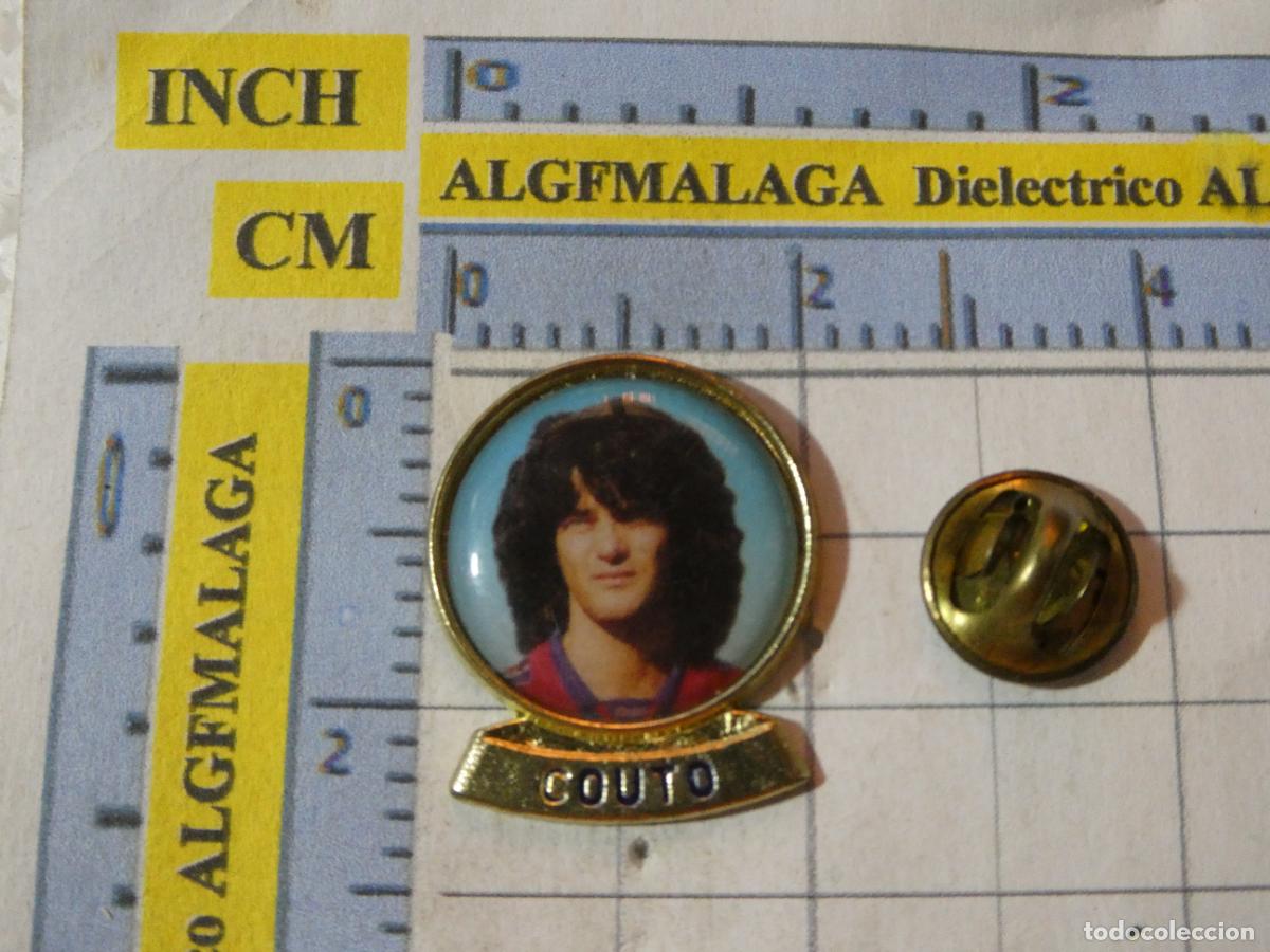 Pins de colecci&oacute;n: PIN DE DEPORTES. F&Uacute;TBOL CLUB BARCELONA. DREAM TEAM. JUGADOR COUTO PORTUGAL