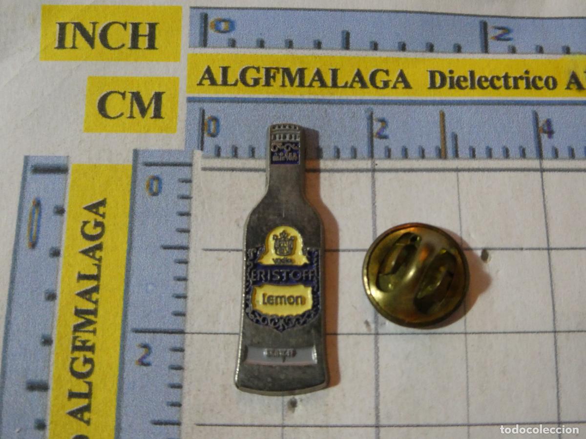 Pins de colecci&oacute;n: PIN DE BEBIDAS. BOTELLA ERISTOFF LIMON. LICOR VODKA
