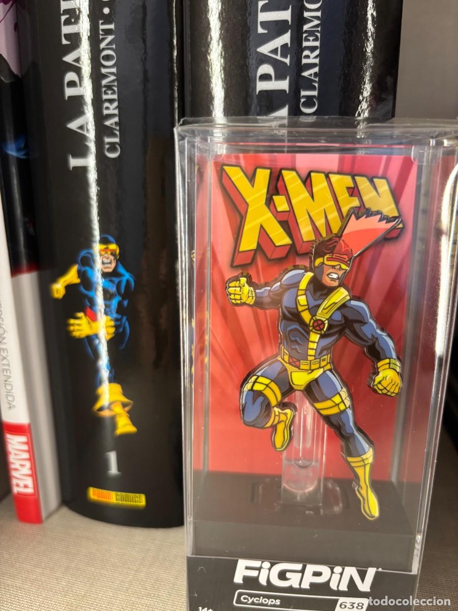 Pins de colecci&oacute;n: FiGPiN C&iacute;clope/cyclops X-Men serie animada