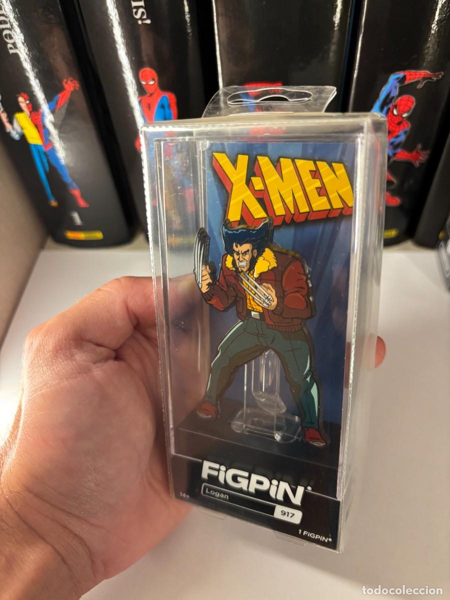 Pins de colecci&oacute;n: FiGPiN Logan/Lobezno X-Men serie animada