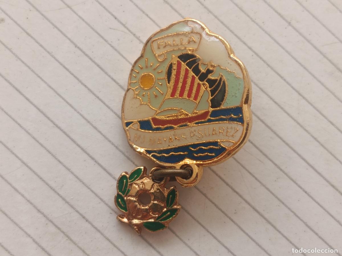 Pins de colecci&oacute;n: Fallas de Valencia. Pin de la falla Luis Mayans Platero Su&aacute;rez