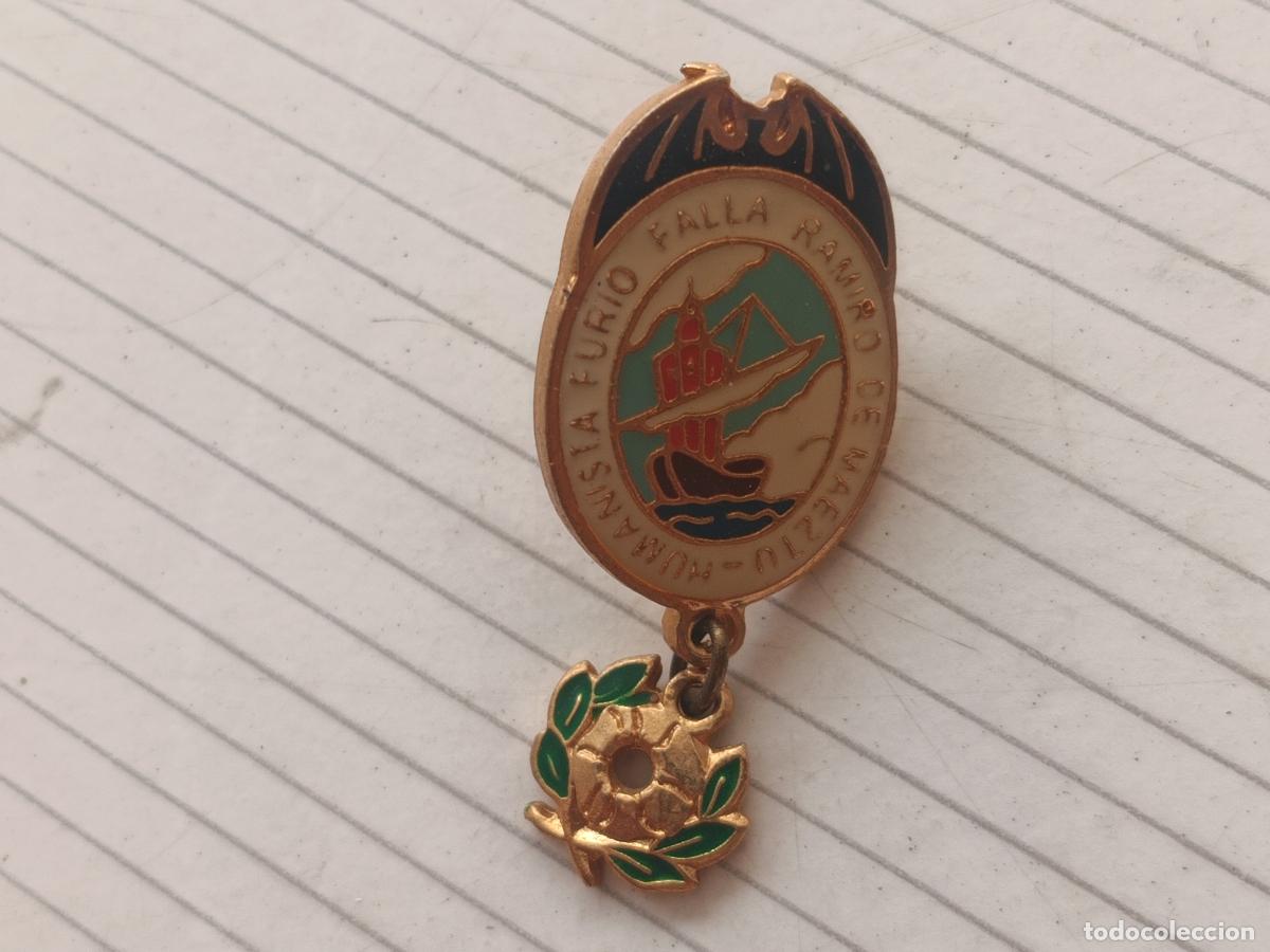 Pins de colecci&oacute;n: Fallas de Valencia. Insignia de la falla Ramiro de Maeztu Humanista Furi&oacute;