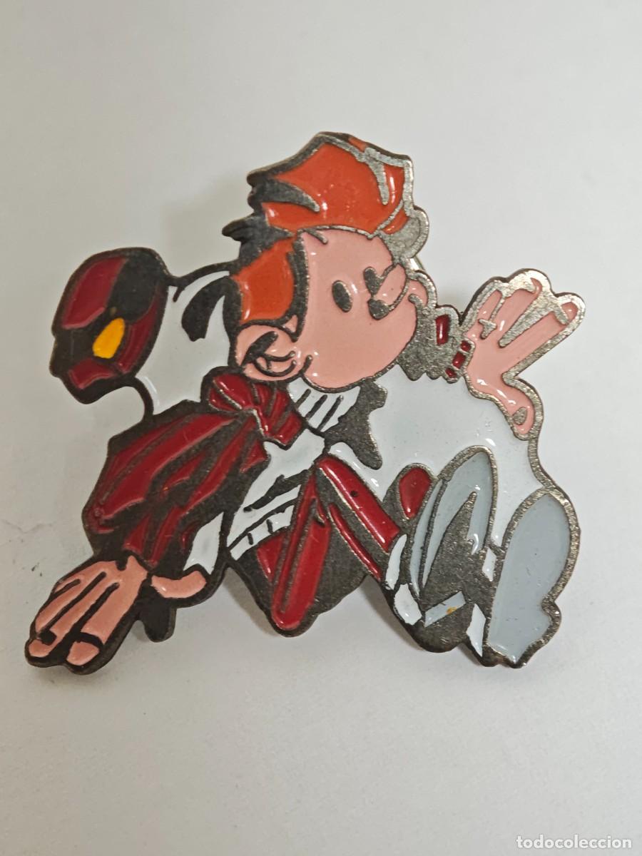 Pins de colecci&oacute;n: PIN SPIROU RARO DIBUJOS ANIMADOS C&Oacute;MICS PEL&Iacute;CULA DUPUIS