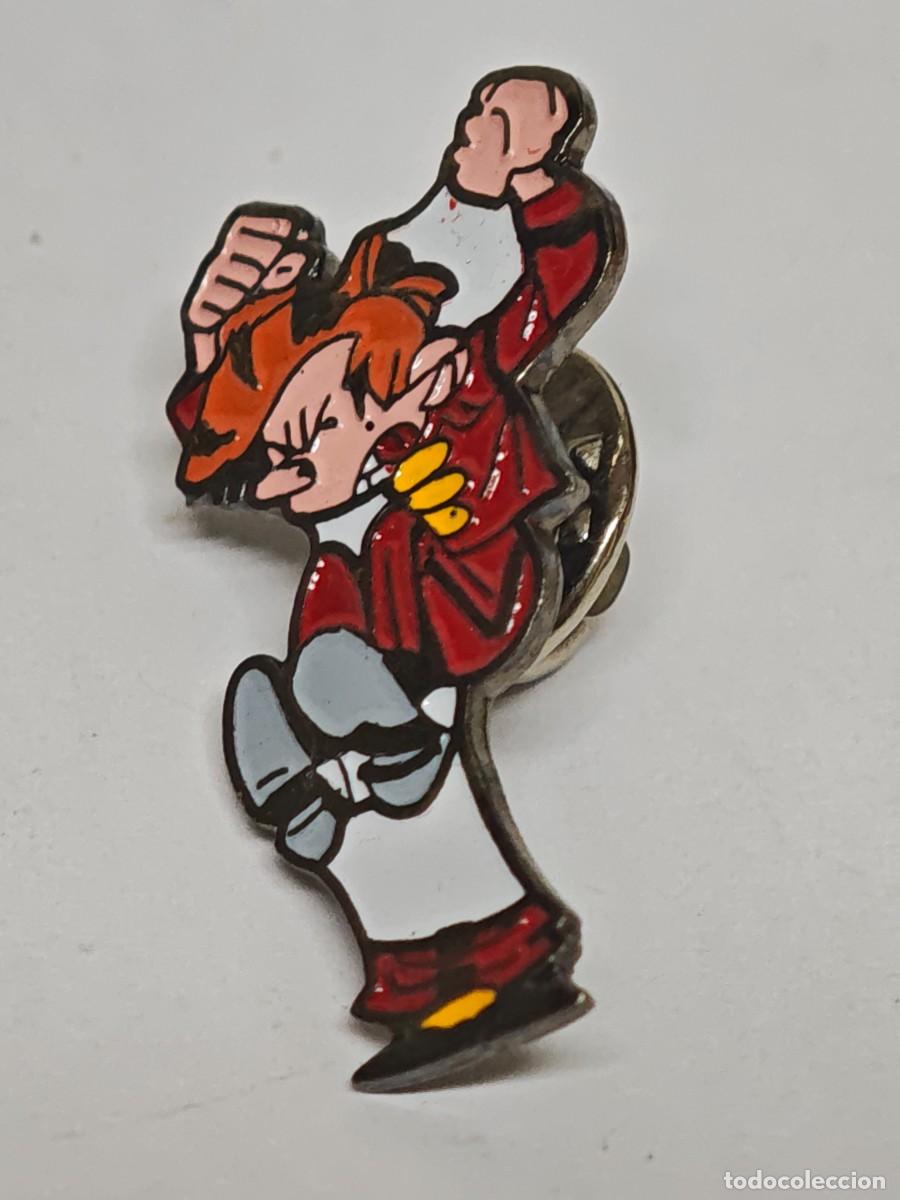 Pins de colecci&oacute;n: PIN SPIROU RARO DIBUJOS ANIMADOS C&Oacute;MICS PEL&Iacute;CULA DUPUIS