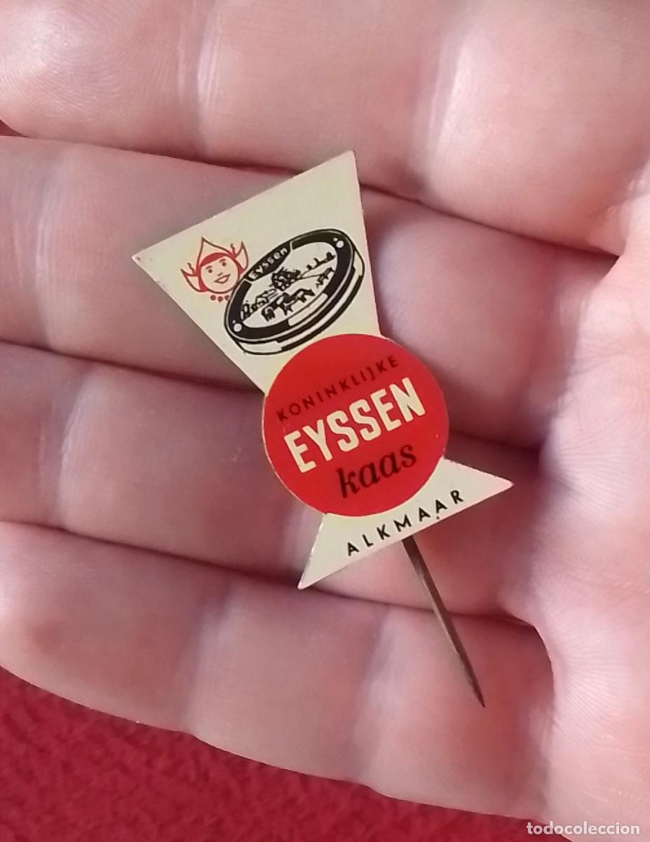 Pins de colecci&oacute;n: PIN DE AGUJA INSIGNIA HOLANDA ? NETHERLANDS ? ALIMENTACI&Oacute;N EYSSEN KAAS QUESO CHEESE FROMAGE ALKMAAR.