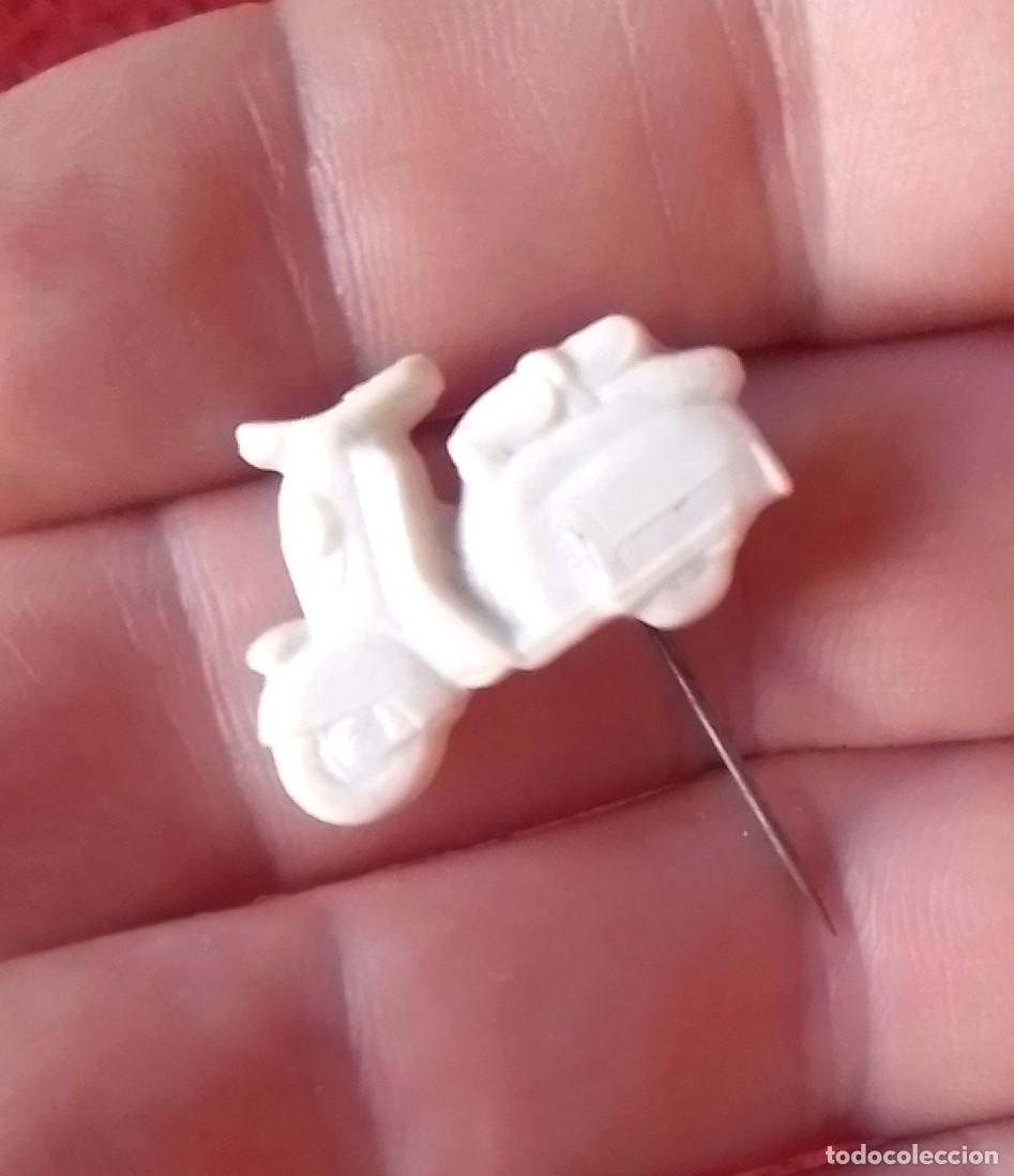 Sammlung von Pins: ANTIGUO PIN DE AGUJA INSIGNIA MOTO MOTOR VESPA ? LAMBRETTA ? ITALIA ? ITALY ? MOTOCICLETA..VER FOTOS