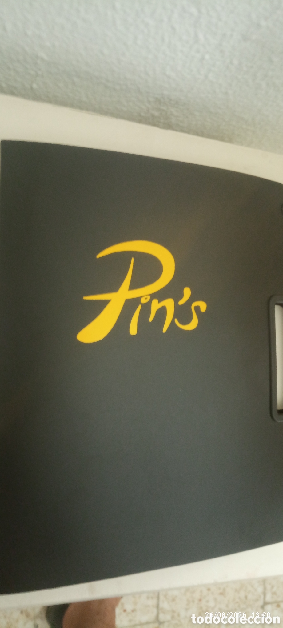 Pins de colecci&oacute;n: Carpeta con 116 pins