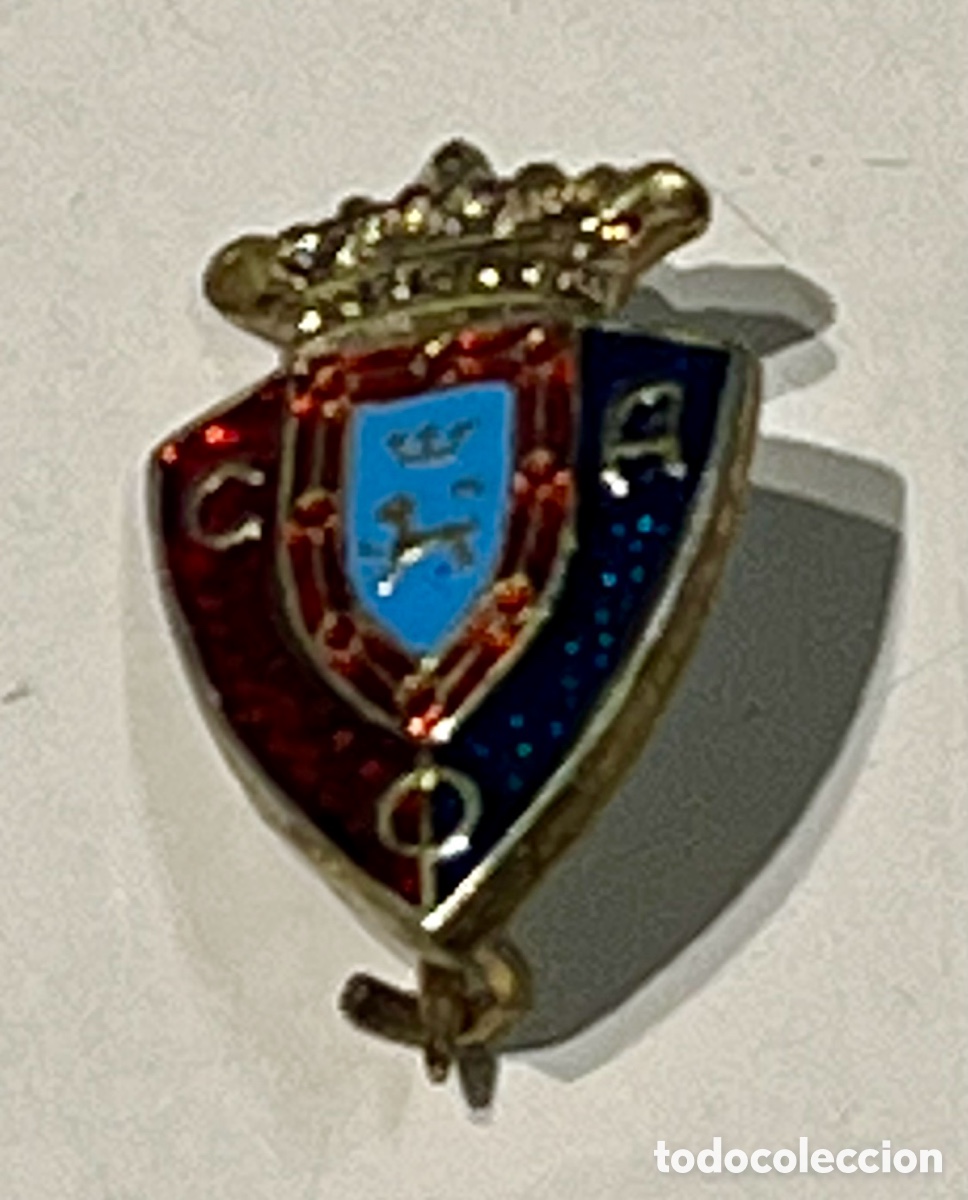 Pins de colecci&oacute;n: Pin. Insignia Club Atl&eacute;tico Osasuna. Pamplona. A&ntilde;os 60.