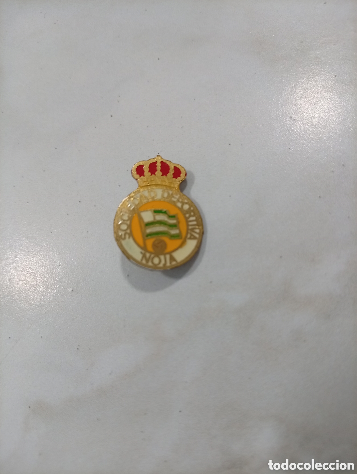 Pins de colecci&oacute;n: Pin imperdible futbol noja