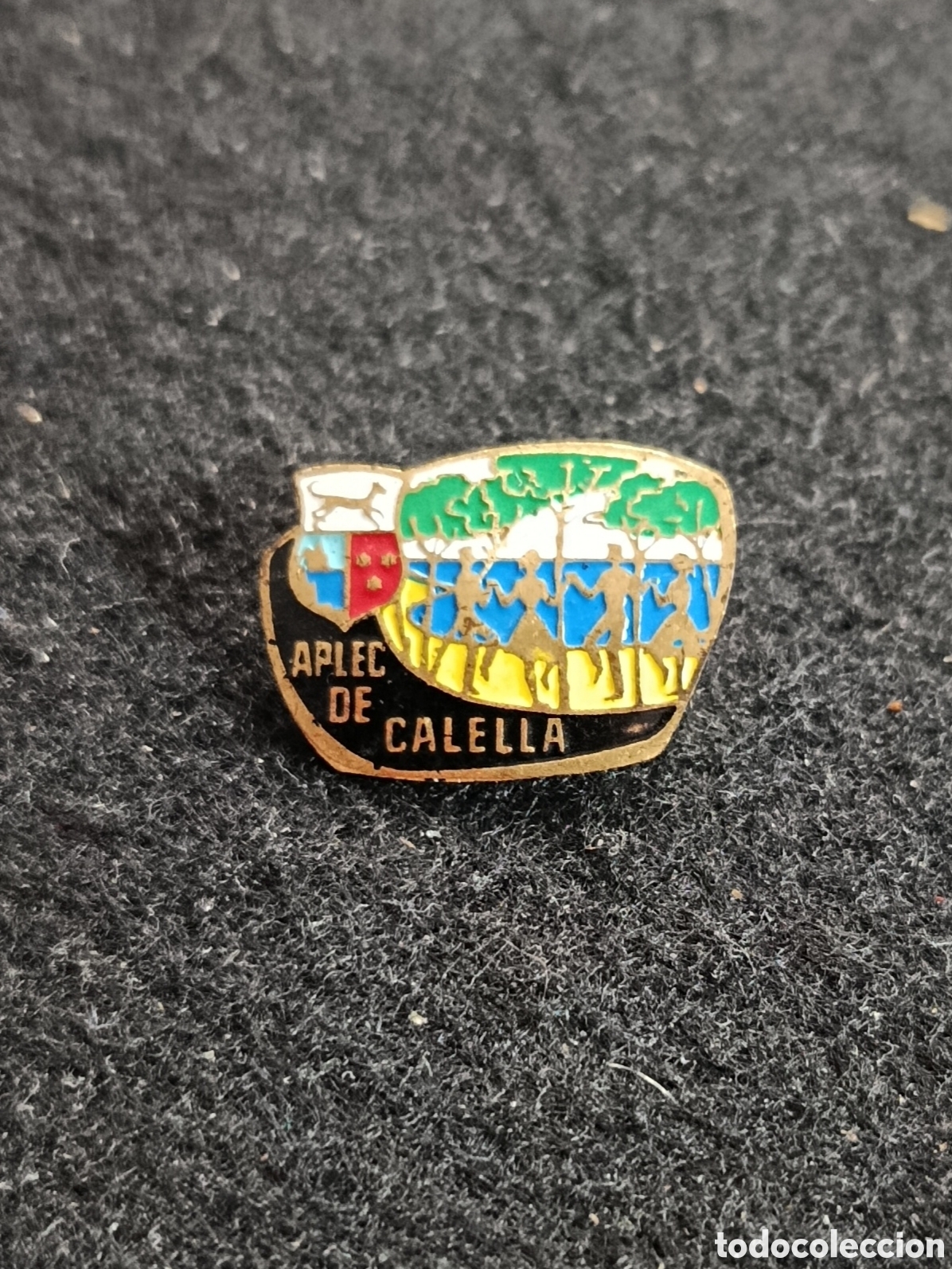 Pins de colecci&oacute;n: ANTIGUA INSIGNIA DE AGUJA NO PIN APLEC DE LA SARDANA CALELLA GIRONA