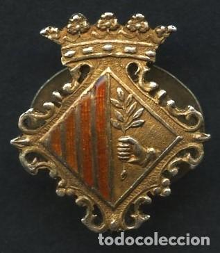 Pins de colecci&oacute;n: INSIGNIA DE PLATA, PIN ANTIGUO, AYUNTAMIENTO DE MATAR&Oacute;