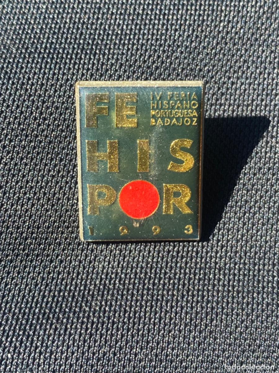 Pins de colecci&oacute;n: PIN FEHISPOR BADAJOZ 1993