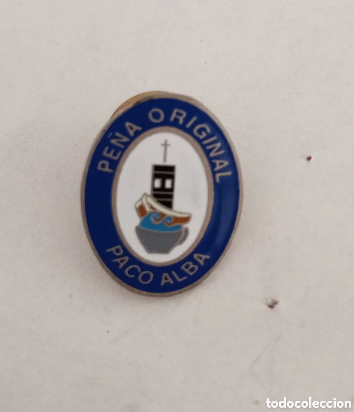 Pins de colecci&oacute;n: Carnaval de C&aacute;diz pins de la pe&ntilde;a original paco alba En metal