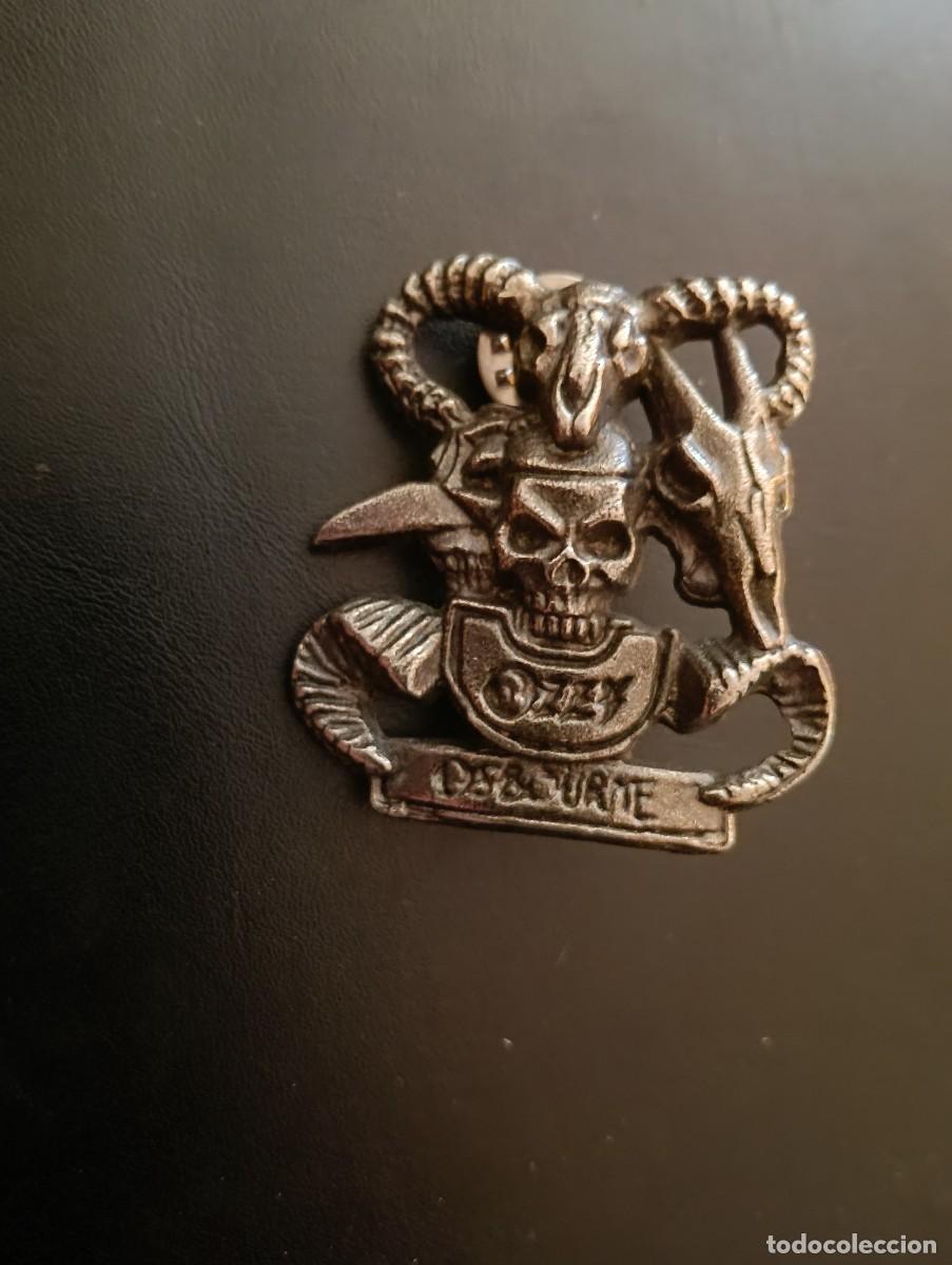 Pins de colecci&oacute;n: PIN GRAN TAMA&Ntilde;O GRUPO MUSICA HEAVY METAL - OZZY OSBOURNE . 1989 NO REST FOR THE WICKED TOUR