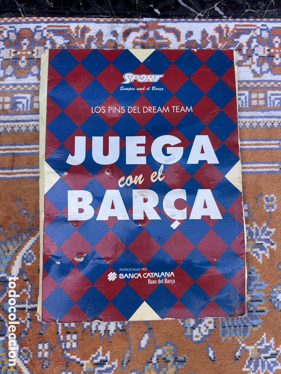 Pins de colecci&oacute;n: &rdquo;Juega con el Bar&ccedil;a - Los pins del Dream Team&rdquo;