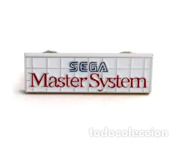 Pins de colecci&oacute;n: Pin broche esmaltado consola juego SEGA Master System retro games