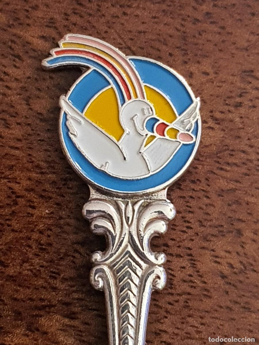 Pins de colecci&oacute;n: Cucharilla Colecci&oacute;n Expo '92 Sevilla - Mascota Curro (Oficial)