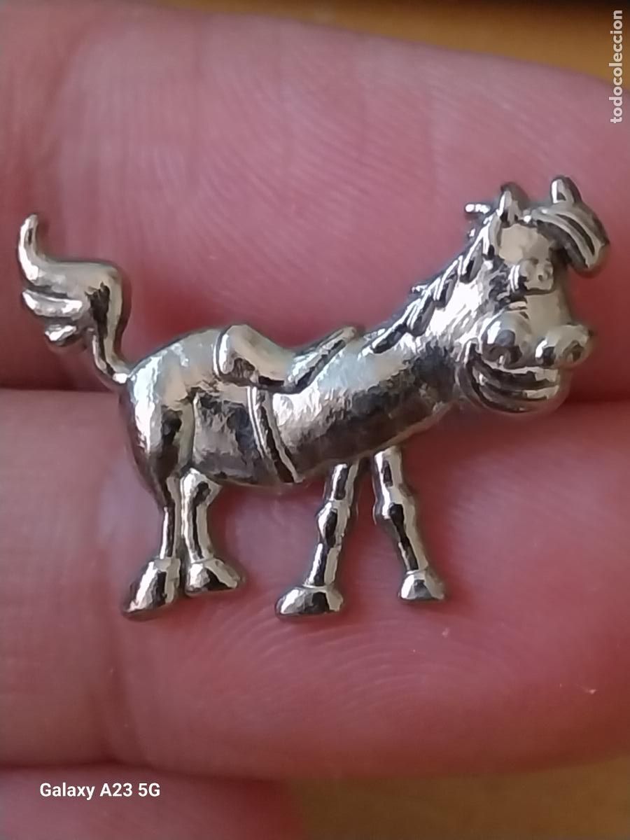 Pins de colecci&oacute;n: CABALLO JACO COMICO PIN PINCHO 2.48CMS LARGO METAL CROMADO