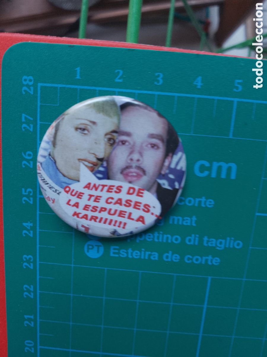 Pins de colecci&oacute;n: ROSSY DE PALMA . CHAPA . PIN . antes de que te cases, la espuela kari !!!