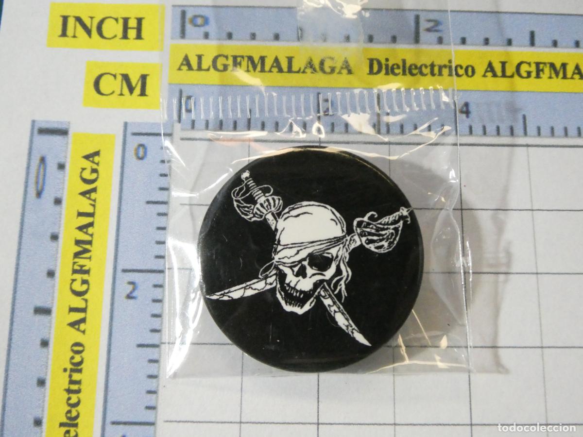 Pins de colecci&oacute;n: CHAPA BROCHE INSIGNIA. T&Eacute;TRICA BIZARRO PUNK MUERTE ANARQU&Iacute;A ANTISISTEMA. CALAVERA PIRATA NO PIN