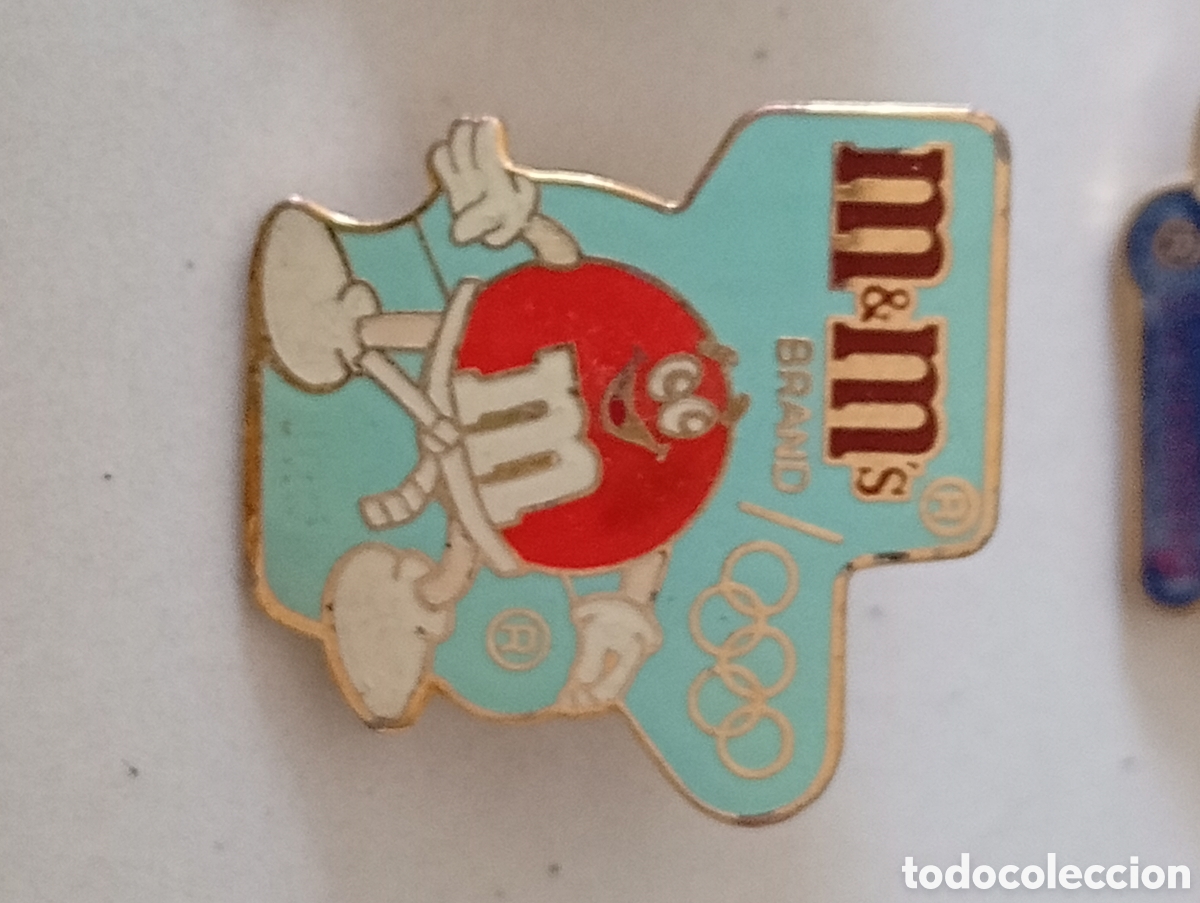 Pins de colecci&oacute;n: Pins M&Ms, lote de 9 - Foto 5
