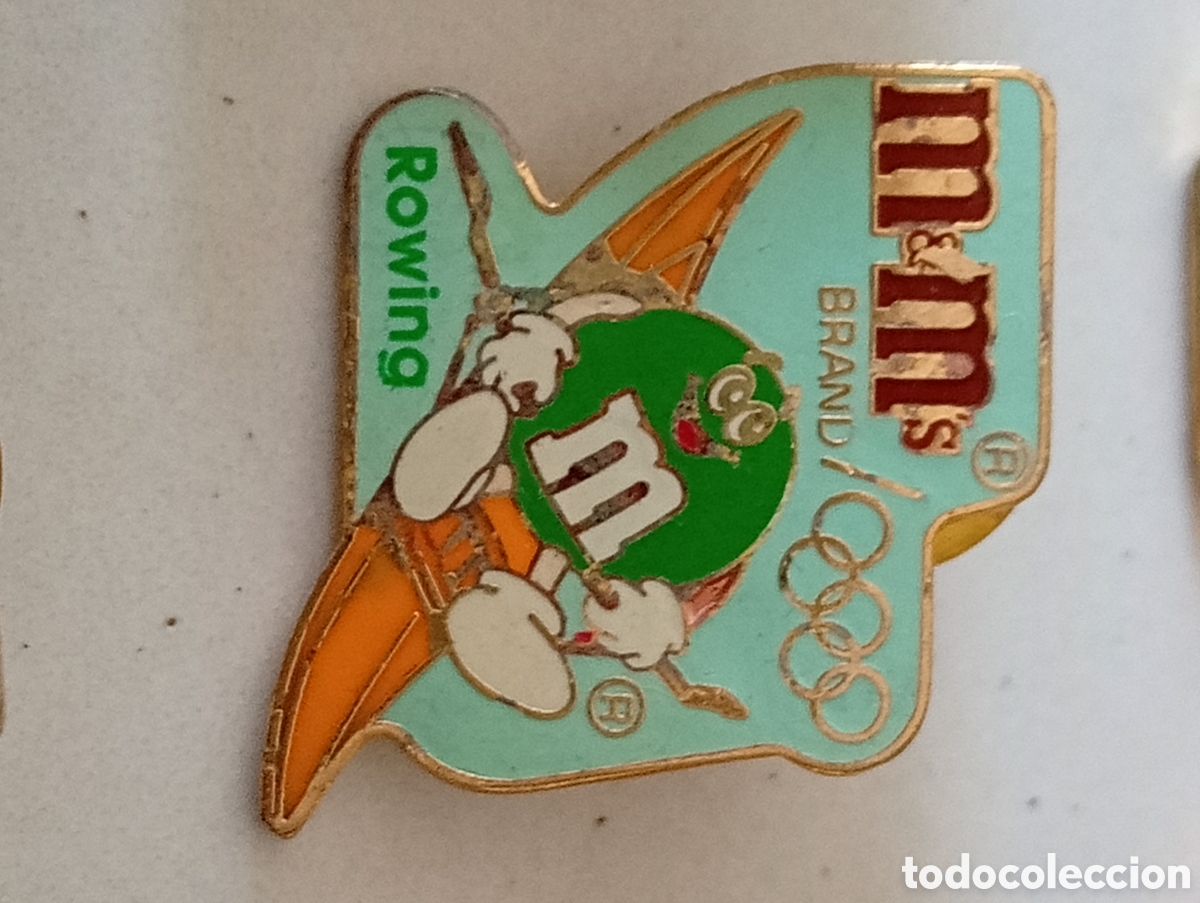 Pins de colecci&oacute;n: Pins M&Ms, lote de 9 - Foto 6