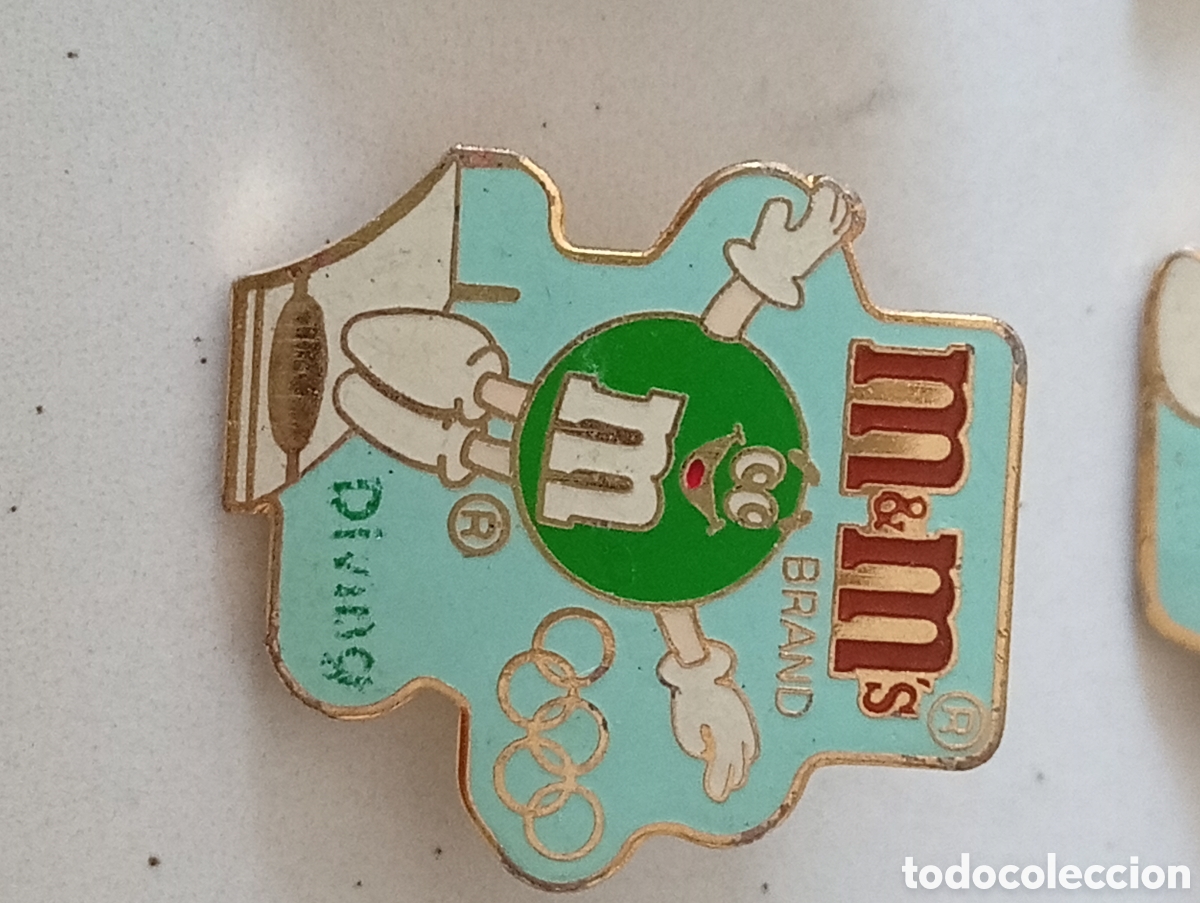Pins de colecci&oacute;n: Pins M&Ms, lote de 9 - Foto 10