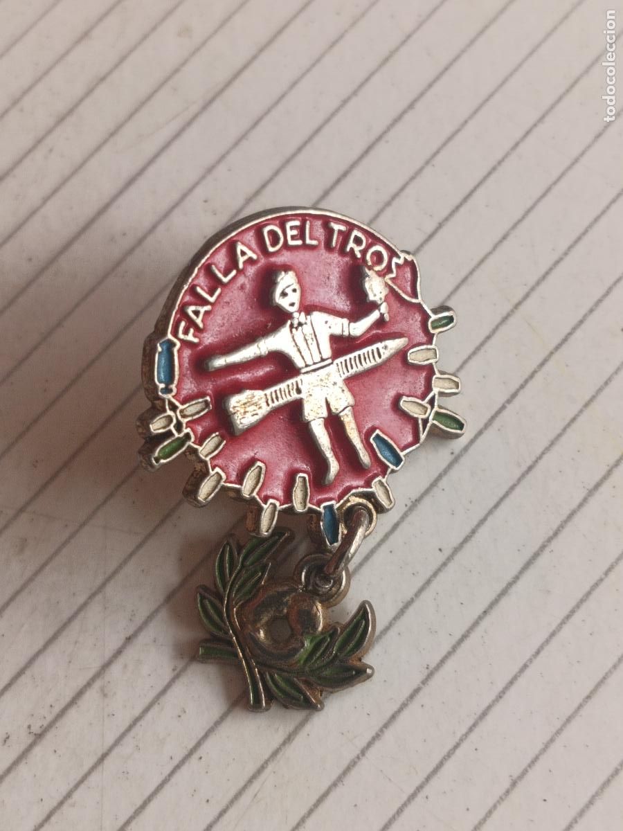 Pins de colecci&oacute;n: Fallas de Valencia. Pin de la falla del Tros