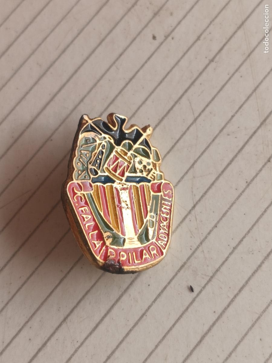 Pin's de collection: Insignia de la Falla Plaza del Pilar. Fallas de Valencia