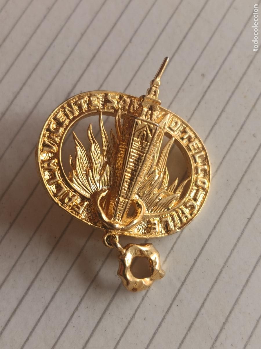Pins de cole&ccedil;&atilde;o: Insignia fallera de la Falla Vicente Sancho Tello- Fallas de Valencia
