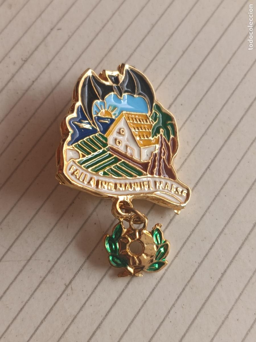 Collection pins: Insignia fallera de la Falla Ingeniero Manuel Maese - Fallas de Valencia