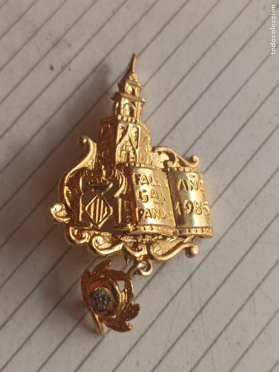 Pins de colecci&oacute;n: Insignia fallera de la Falla General Pando - Fallas de Valencia