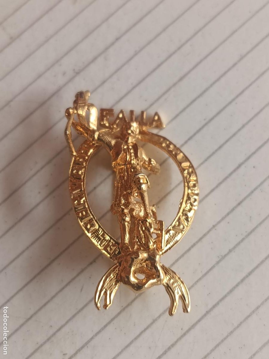 Pins de colecci&oacute;n: Insignia fallera de la Falla Cervantes, Paiporta - Fallas de Valencia