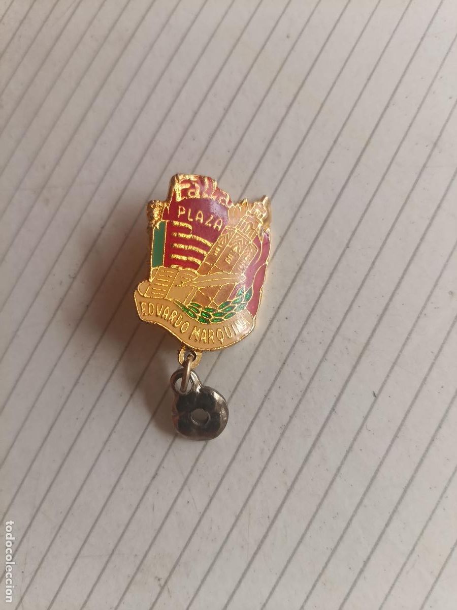 Pins de colecci&oacute;n: Insignia fallera de la Falla Eduardo Marquina - Fallas de Valencia