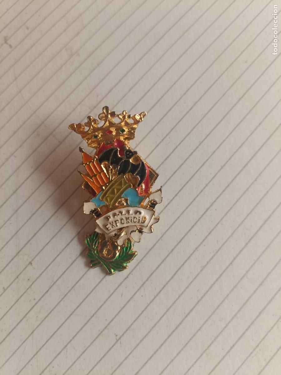 Pins de colecci&oacute;n: Insignia fallera de la Falla Exposicio. Fallas de Valencia