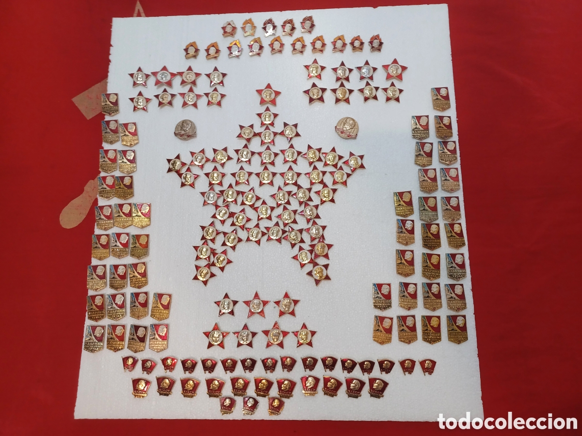 Pins de colecci&oacute;n: 162 pins Uni&oacute;n Sovi&eacute;tica