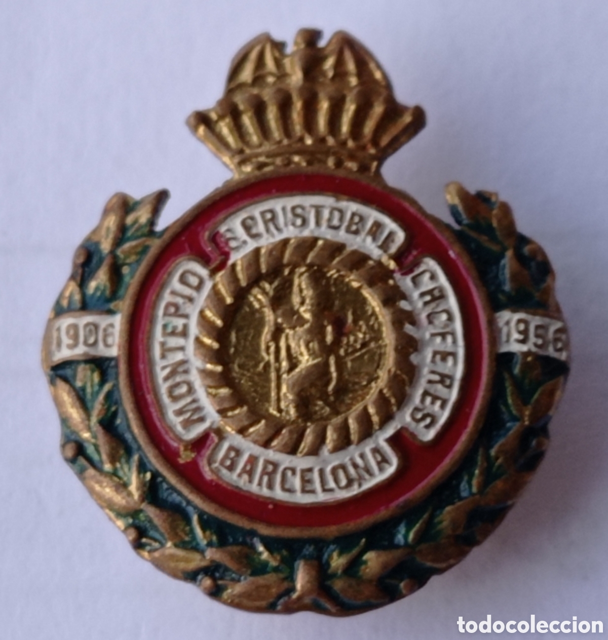 Pin's de collection: PIN AGUJA OJAL SAN CRIST&Oacute;BAL