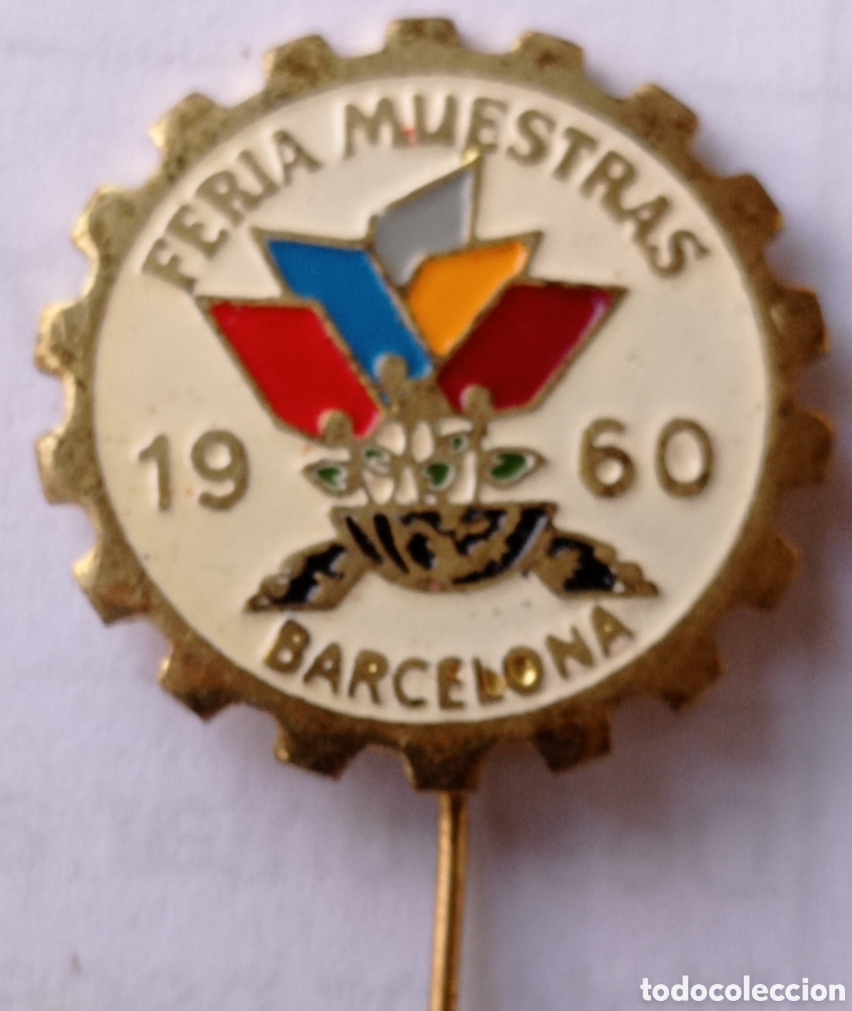 Pins de colecci&oacute;n: PIN OJAL AGUJA FERIA DE MUESTRAS